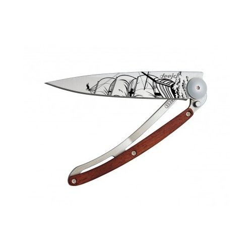 Deejo Coral Wood Corsair Knife